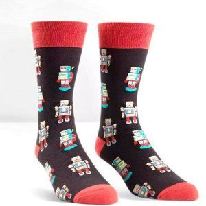 Sock it to me Designer Robot Socks